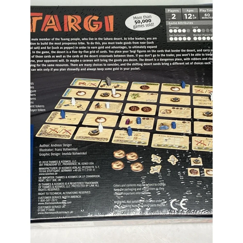 Targi Andreas Steiger Thames & Kosmos Family Board Games SEALED